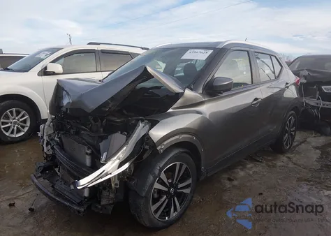 2019 Nissan Kicks Sv из США, поврежденный, VIN 3N1CP5CU2KL532525